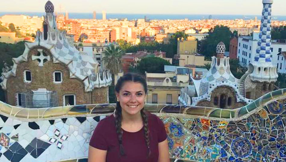 Angela H at Parc Guell