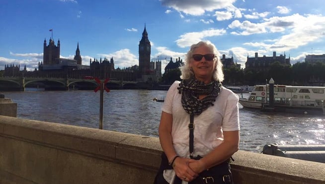 Anne Mackin in London