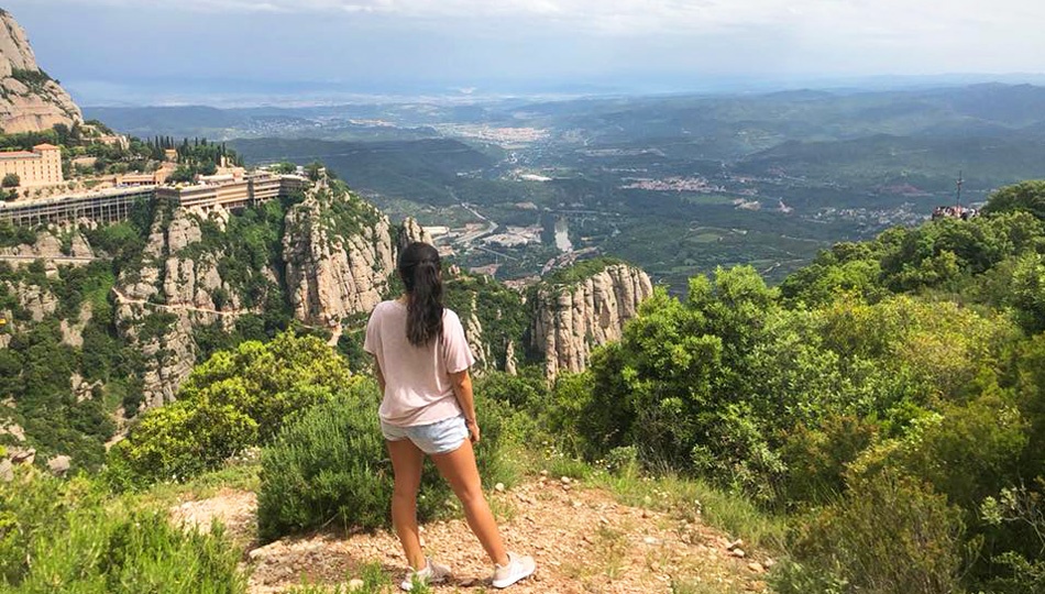 Barcelona Intern Hiking in Spain