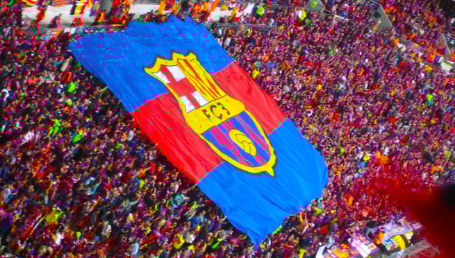 barcelona football fans