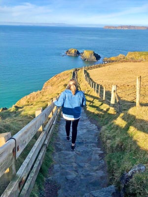Dublin Intern Claire Howard exploring Ireland 2