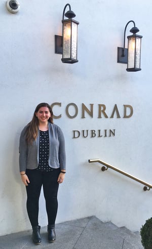 Dublin Intern at Work