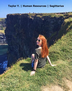 Dublin intern visiting Cliffs of Moher