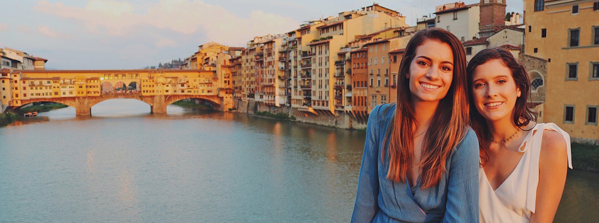 Florence Interns at the Ponte Vecchio 