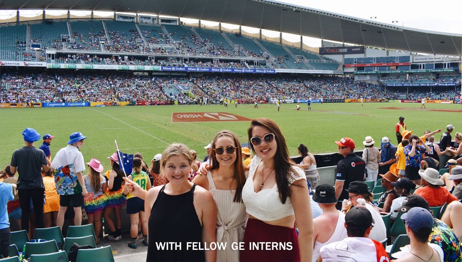 GE Interns at Game