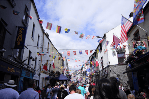 Street in Galway, Ireland