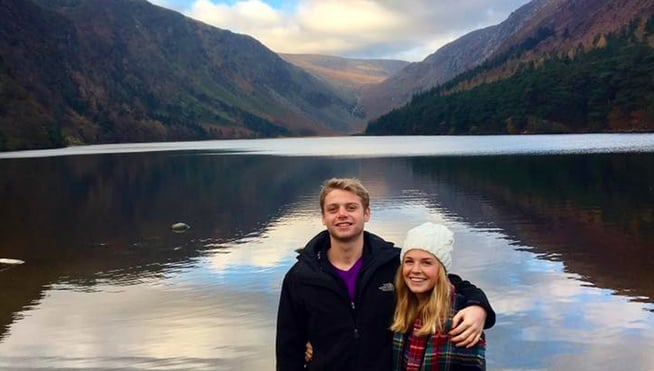 Siblings in Glendalough National Park