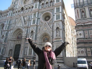 Global Experiences Consultant Chrissie in Florence.