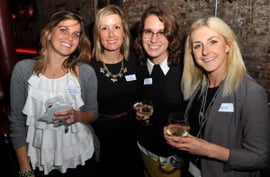 Ladies having drinks in london