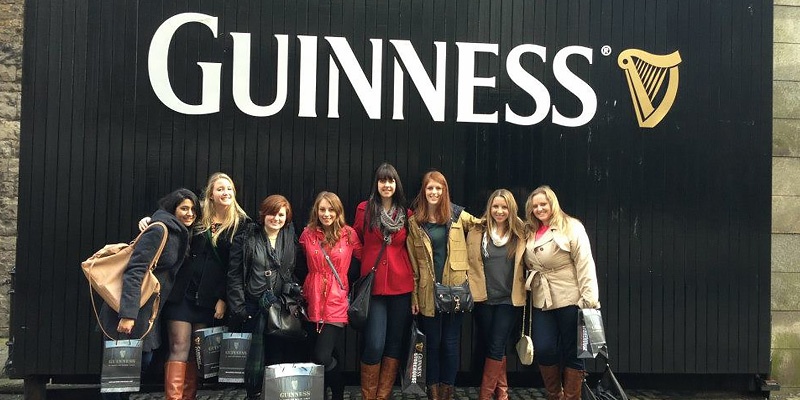 Interns at Guinness