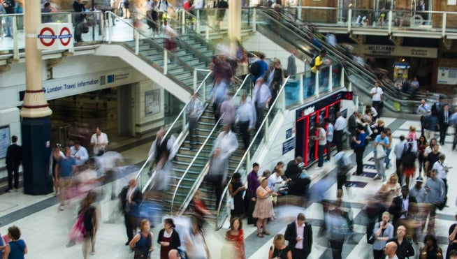 Londoners Walking