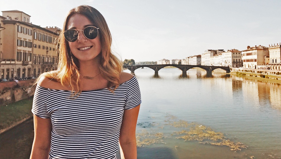 Nikkie at Ponte Vecchio