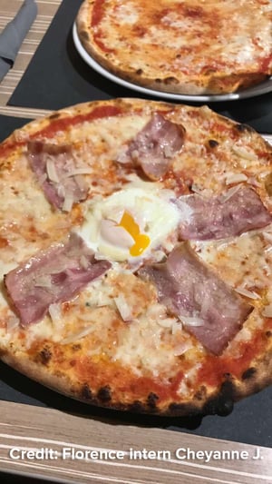 Pizza in Florence