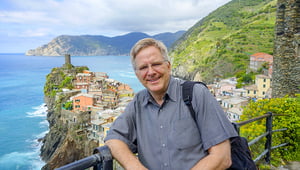 Rick Steves traveling