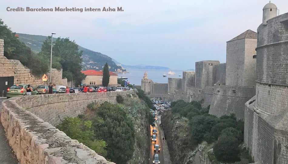 Walls of Dubrovnik Croatia