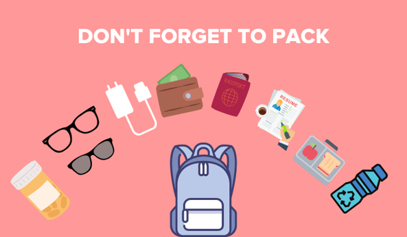 What to pack in your work bag