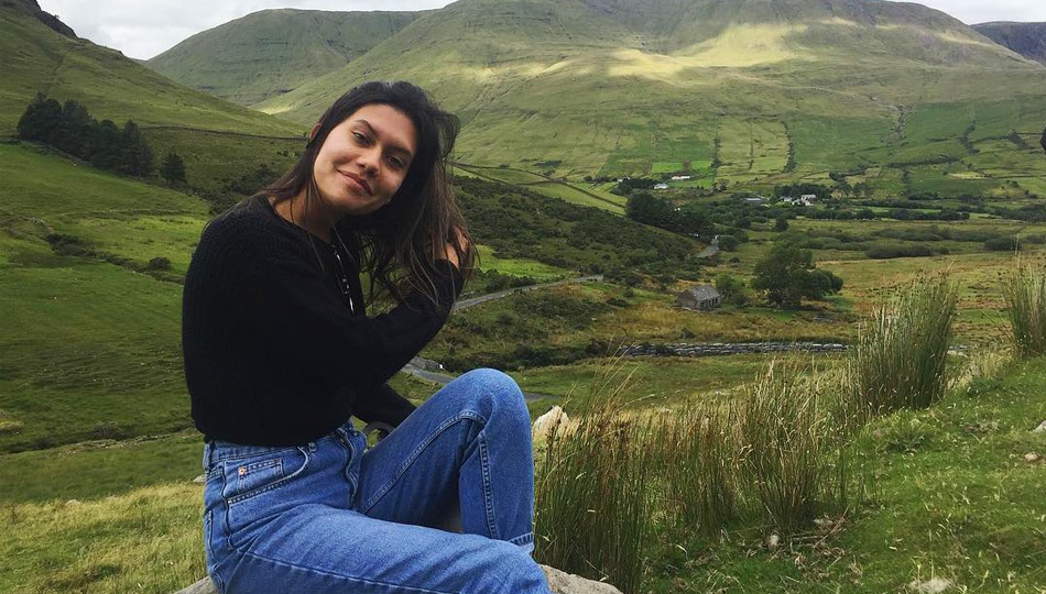 Dublin intern Ysis exploring Ireland
