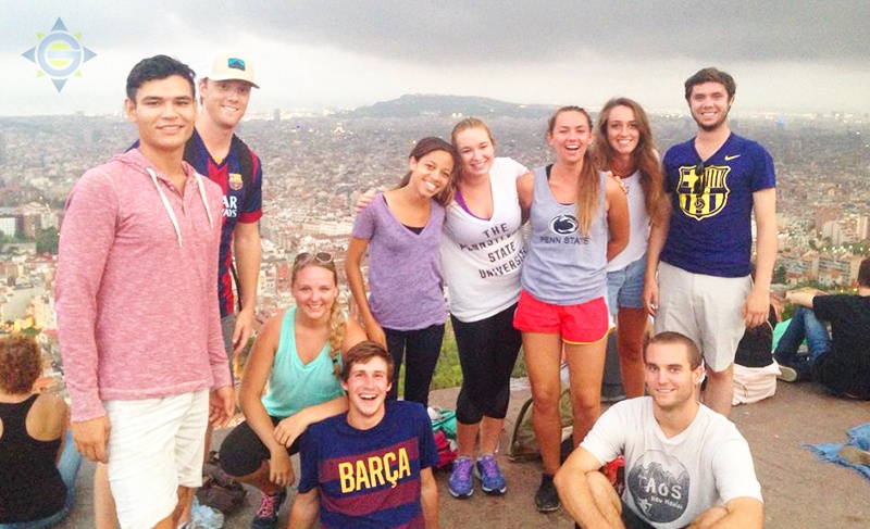 Interns at Bunkers El Carmel