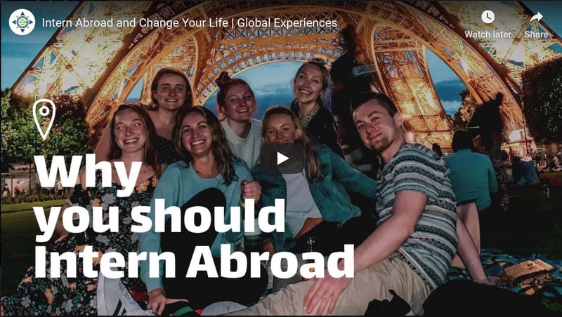 Why you should intern abroad