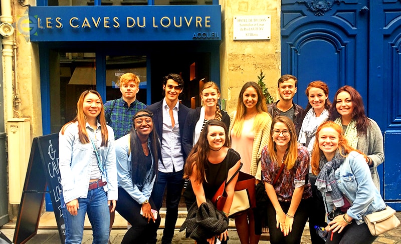 Interns Exploring France