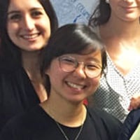 Penny at her DC internship