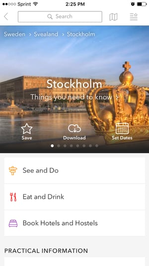 triposo stockholm screenshot