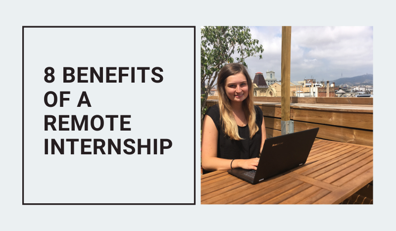 Benefits of a virtual internship