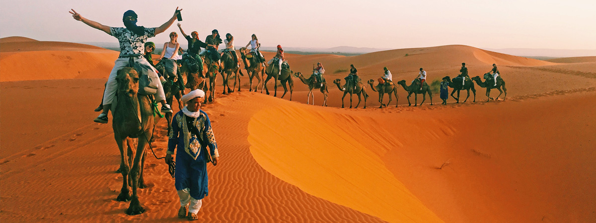 Camel-riding-in-Morocco