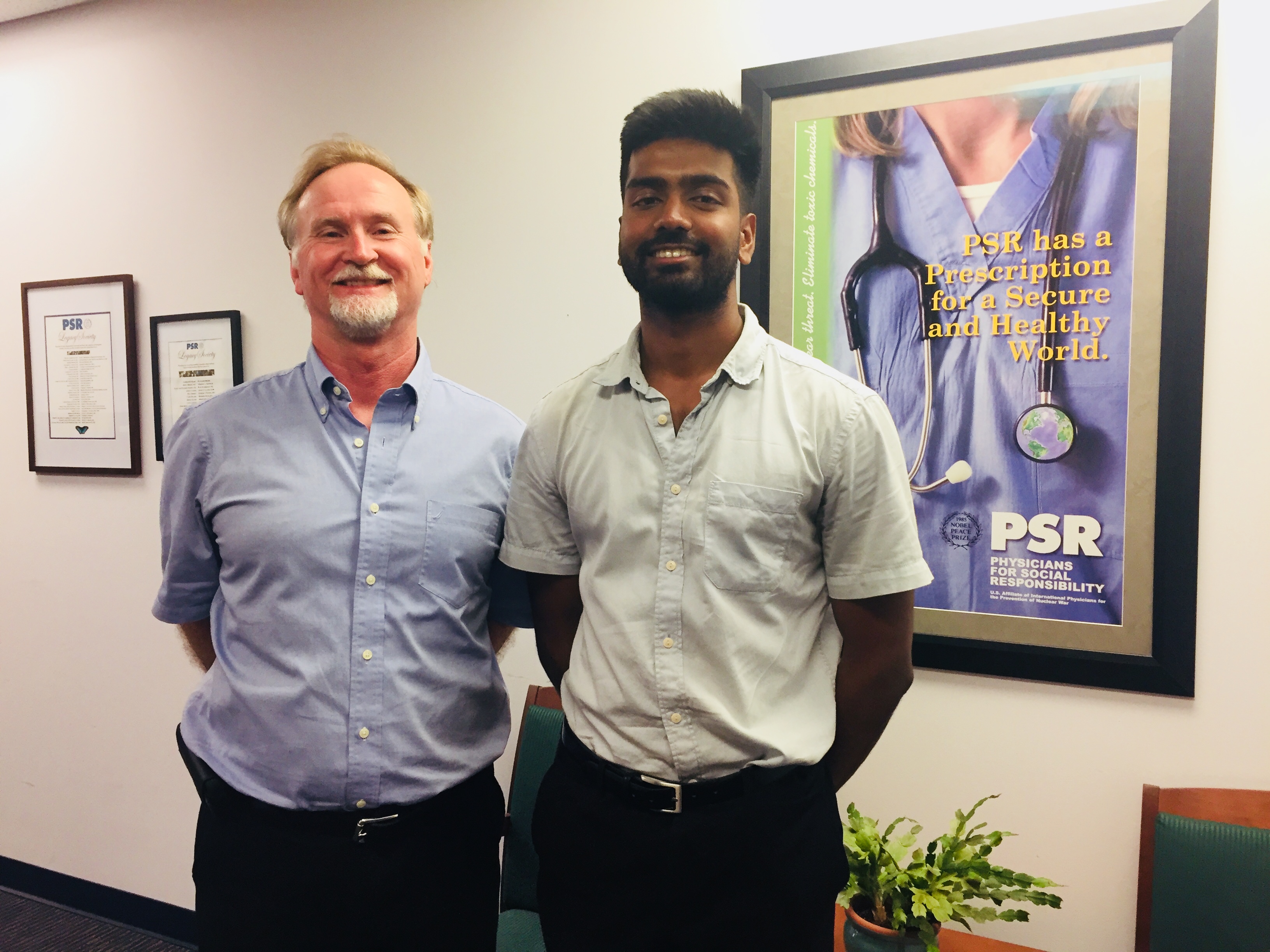 Washington D.C. Non-Profit intern Cheran G.